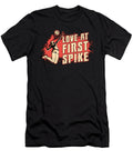 Volleyball Love At First Strike Volleyball Player Tshirtconcepts Marvin Poppe T-Shirt