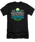 Volleyball Makes Worries Disappear Athlete Gift Orange Pieces T-Shirt