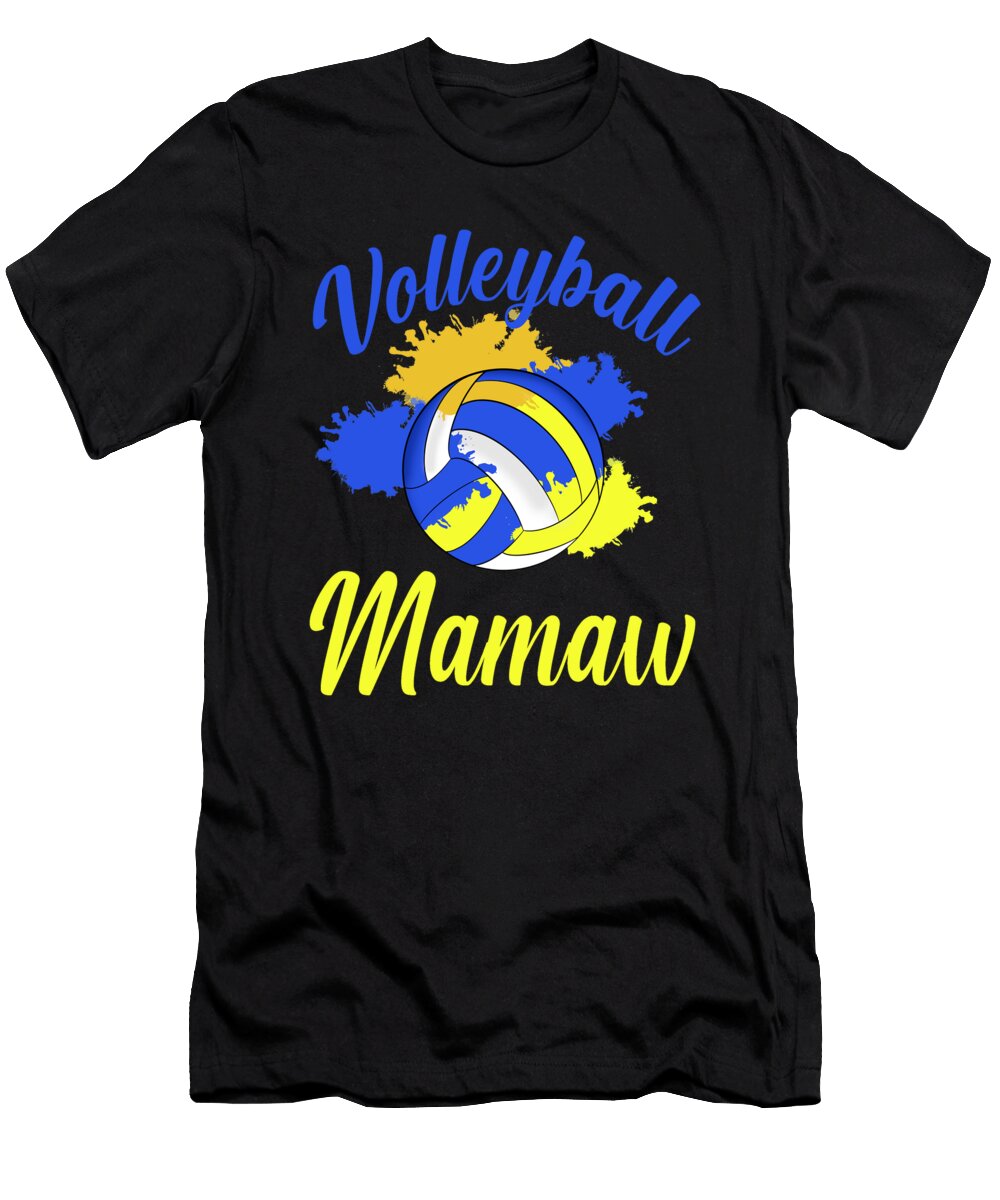 Volleyball Mamaw Matching Players Team Dhbubble T-Shirt