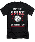 Volleyball May the Spike Be with You Retro Player Tshirtconcepts Marvin Poppe T-Shirt