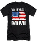 Volleyball Mimi American Flag Dhbubble T-Shirt