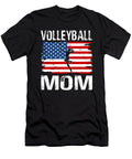 Volleyball Mom American Flag Dhbubble T-Shirt