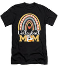 Volleyball Mom Leopard Rainbow Ball Mom Mothers Day Women Dhbubble T-Shirt