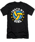 Volleyball Mom Mother Beach Vball Thats My Girl Crazy Squirrel T-Shirt