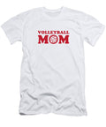 Volleyball Mom Red College Mascot Designs T-Shirt