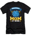 Volleyball Mother Vball Beach Volleyball Mom Crazy Squirrel T-Shirt