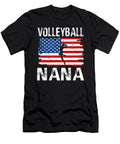 Volleyball Nana American Flag Dhbubble T-Shirt