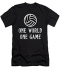 Volleyball One World One Game Volleyball Player Tshirtconcepts Marvin Poppe T-Shirt