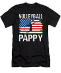 Volleyball Pappy American Flag Dhbubble T-Shirt