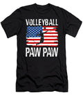 Volleyball Paw Paw American Flag Dhbubble T-Shirt