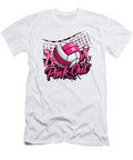 Volleyball Pink Out Breast Cancer Awareness Cute Natalie Lidford T-Shirt