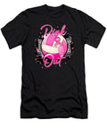 Volleyball Pink Out Breast Cancer Awareness Pink Natalie Lidford T-Shirt