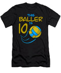 Volleyball Player Baller Is 10 Volleyball Birthday Colorfulsnow T-Shirt