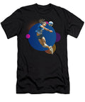 Volleyball Player Bump Action Dynamic Bump on Geometric Background Dream Stuff T-Shirt
