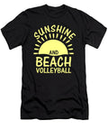 Volleyball Player Gift Sunshine and Beach Volleyball Gift Kanig Designs T-Shirt