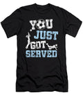 Volleyball Player Gifts Just Got Served Sports Team Thomas Larch T-Shirt