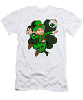 Volleyball Player Leprechaun St Patricks Day Volleyball Kevin Garbes T-Shirt