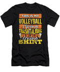 Volleyball Player My Volleyball Playing Trashtalking Beer Drinking Kanig Designs T-Shirt
