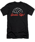 Volleyball Player Serves Up Ball Beach Volleyball Tshirtconcepts Marvin Poppe T-Shirt
