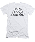 Volleyball Player Serves Up Ball Volleyball Gift Tshirtconcepts Marvin Poppe T-Shirt