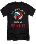 Volleyball Player You Wont Like It Beach Vintage Tshirtconcepts Marvin Poppe T-Shirt