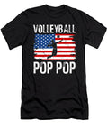 Volleyball Pop Pop American Flag Dhbubble T-Shirt