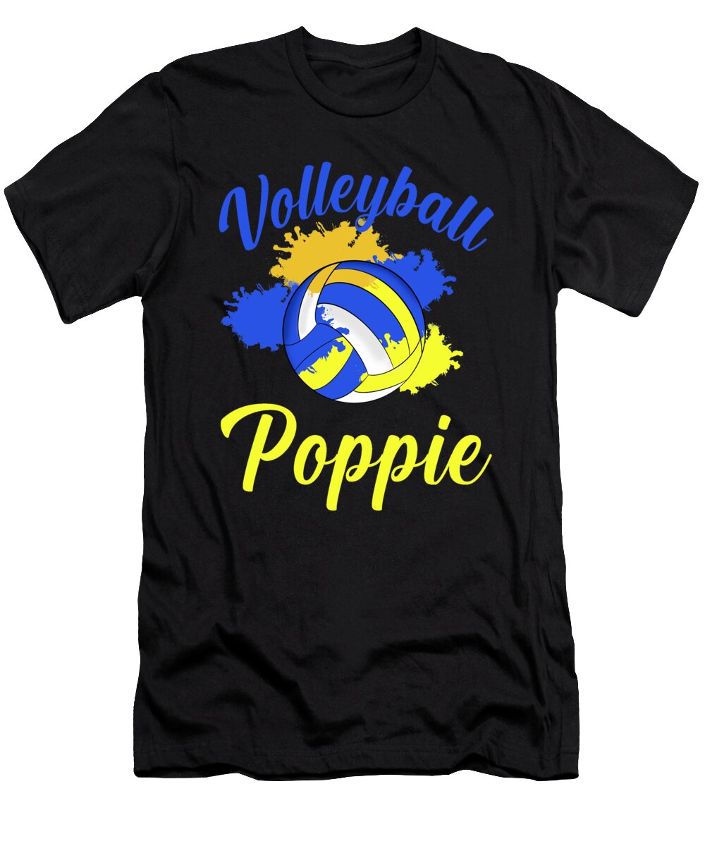 Volleyball Poppie Matching Players Team Dhbubble T-Shirt