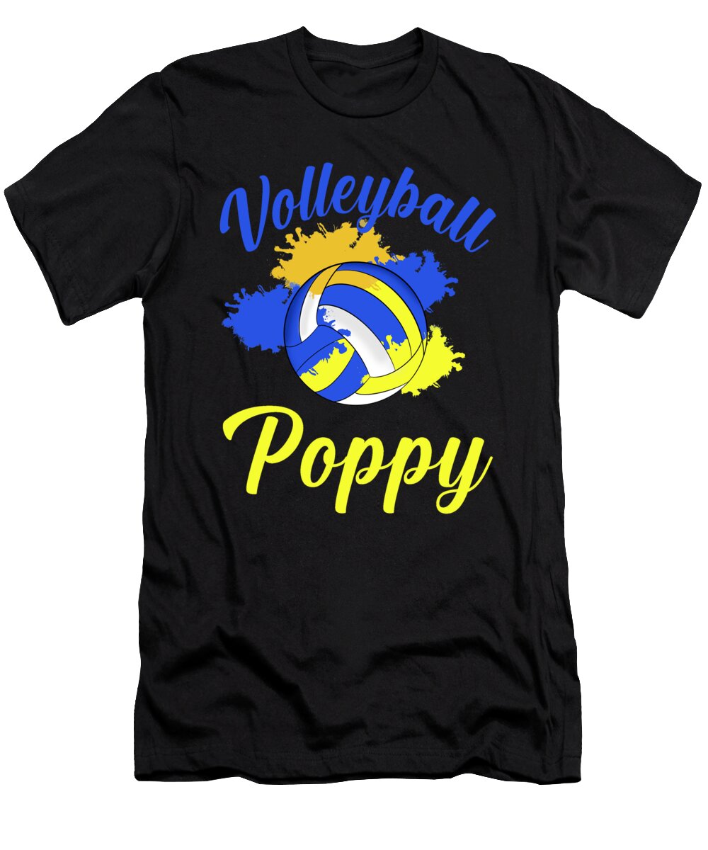 Volleyball Poppy Matching Players Team Dhbubble T-Shirt