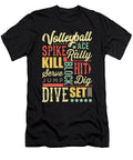 Volleyball Quote Teen Coach Player Mom Gifts Noirty Designs T-Shirt