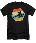 Volleyball Retro Distressed Hexagon Dig Kevin Garbes T-Shirt