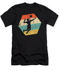 Volleyball Retro Distressed Hexagon Volleyball Player Kevin Garbes T-Shirt