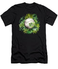 Volleyball Serve in Tropical Jungle Leaves Heidi Joyce T-Shirt