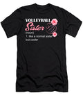 Volleyball Sister Definition Funny Sports Eboni Dabila T-Shirt