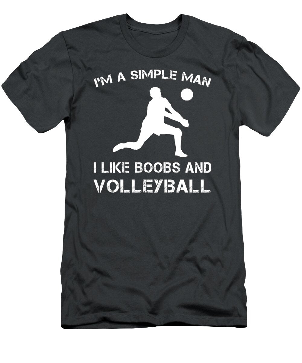 Volleyball Spike Set Laugh Funny Taekwondo T-Shirt