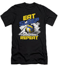 Volleyball Team Ball Game Spiking Action Sports Eat Sleep Volleyball Repeat Gift Thomas Larch T-Shirt