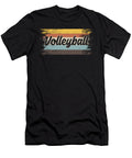 Volleyball Team Ball Game Spiking Action Sports Retro Vintage Distressed Volleyball Gift Thomas Larch T-Shirt