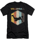 Volleyball Team Ball Game Spiking Action Sports Vintage Distressed Volleyball Gift Thomas Larch T-Shirt