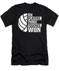 Volleyball Team Six Players Three Touches Won Colorfulsnow T-Shirt