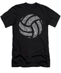 Volleyball Wordcloud Gift David Schuele Art T-Shirt