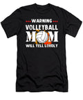 Warning Volleyball Mom Will Yell Loudly T Shirtpsd Eboni Dabila T-Shirt
