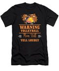 Warning Volleyball Mom Will Yell Loudly the Primal Matriarch Art T-Shirt