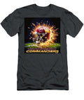 Washington Commanders Explosive Helmet Kevin Walker and Pixel Reverie T-Shirt
