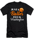 Washingtonjust a Baller Basketball Kaylin Watchorn T-Shirt
