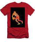 Watercolor Rugby Player Watercolor Print Rugby Player Man Boy Nursery Dorm Room Ball Poster Wall Art Leith Huber T-Shirt