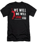 We Will We Will Spike You Beach Volleyball Player Tshirtconcepts Marvin Poppe T-Shirt