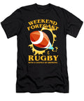 Weekend Forecast Rugby Sports Rugby Players Football Lovers Thomas Larch T-Shirt