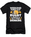Weekend Forecast Rugby with a Change of Drinking Tinh Tran Le Thanh T-Shirt
