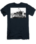 Wild Band of Razorbacks Statue Bw Scott Pellegrin T-Shirt