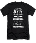 With Jesus in Her Heart a Volleyball Hand She Is Noirty Designs T-Shirt