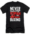 Woman Loves Boxing Values T-Shirt